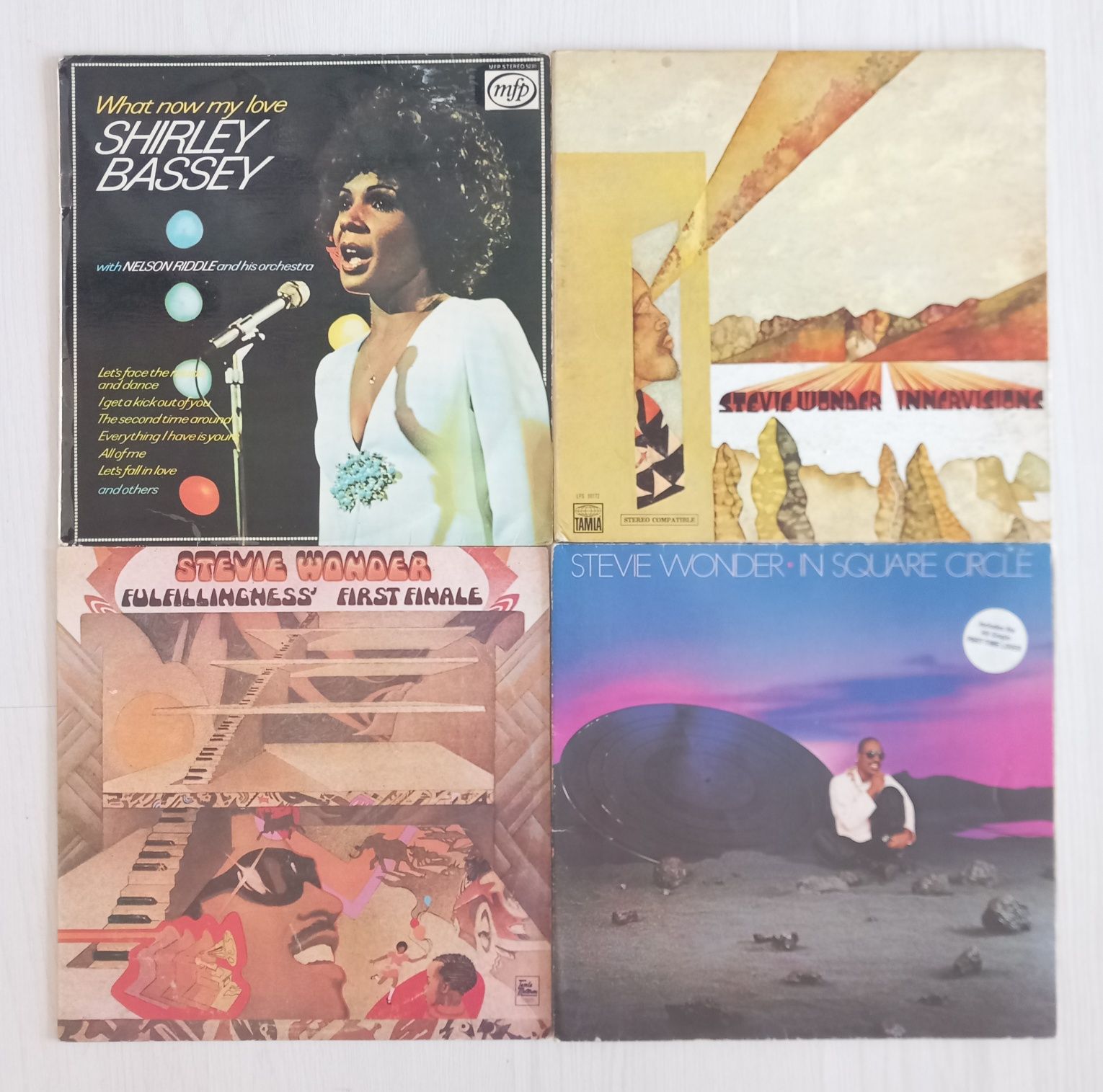 Discos vinil Aretha  Billy Preston Isaac Hayes G Benson R Flack Stevie