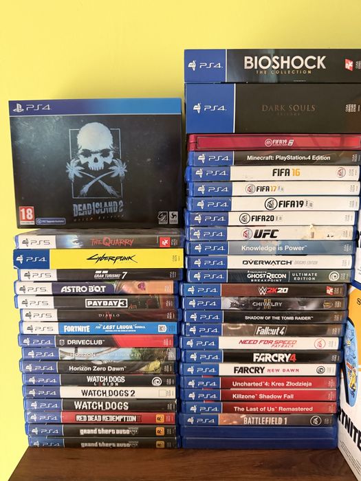 Gry PS4 / PS5 – świetny stan!