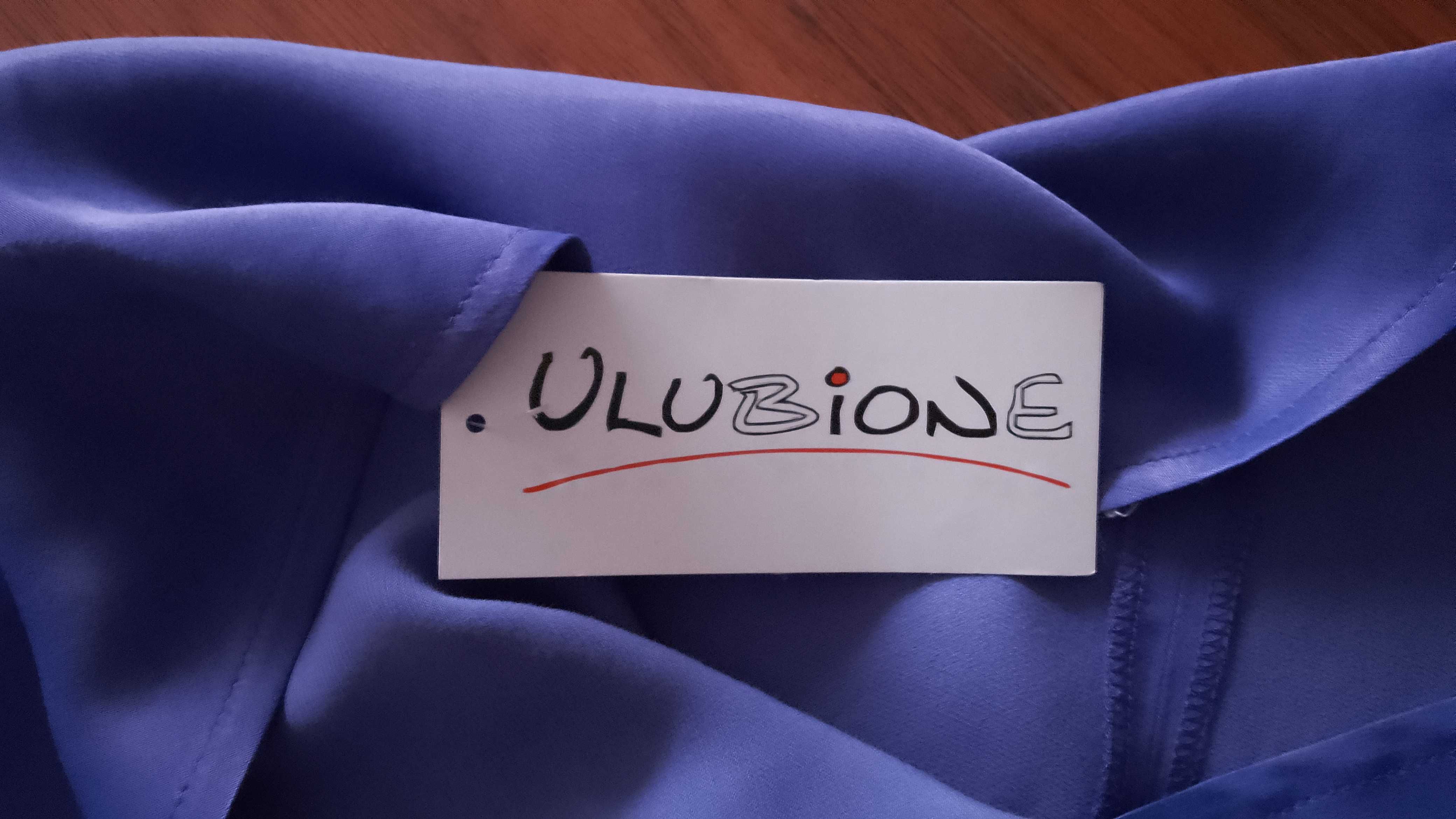 nowa elegancka bluzka - 40 polska firma Ulubione, lejący materiał