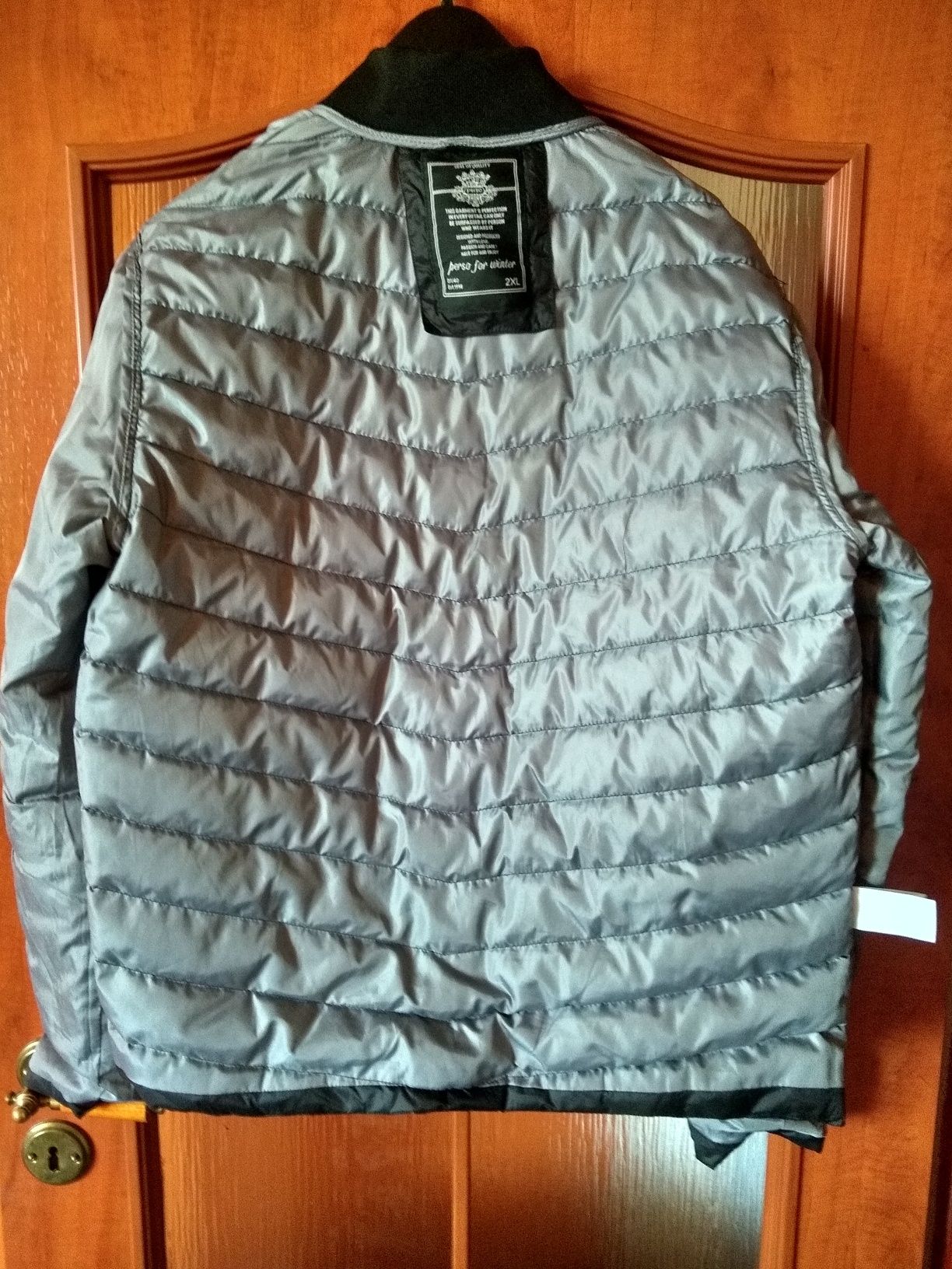 Perso  Męska kurtka puchowa, 100% Naturalny Puch, Rozmiar XL/XXL
