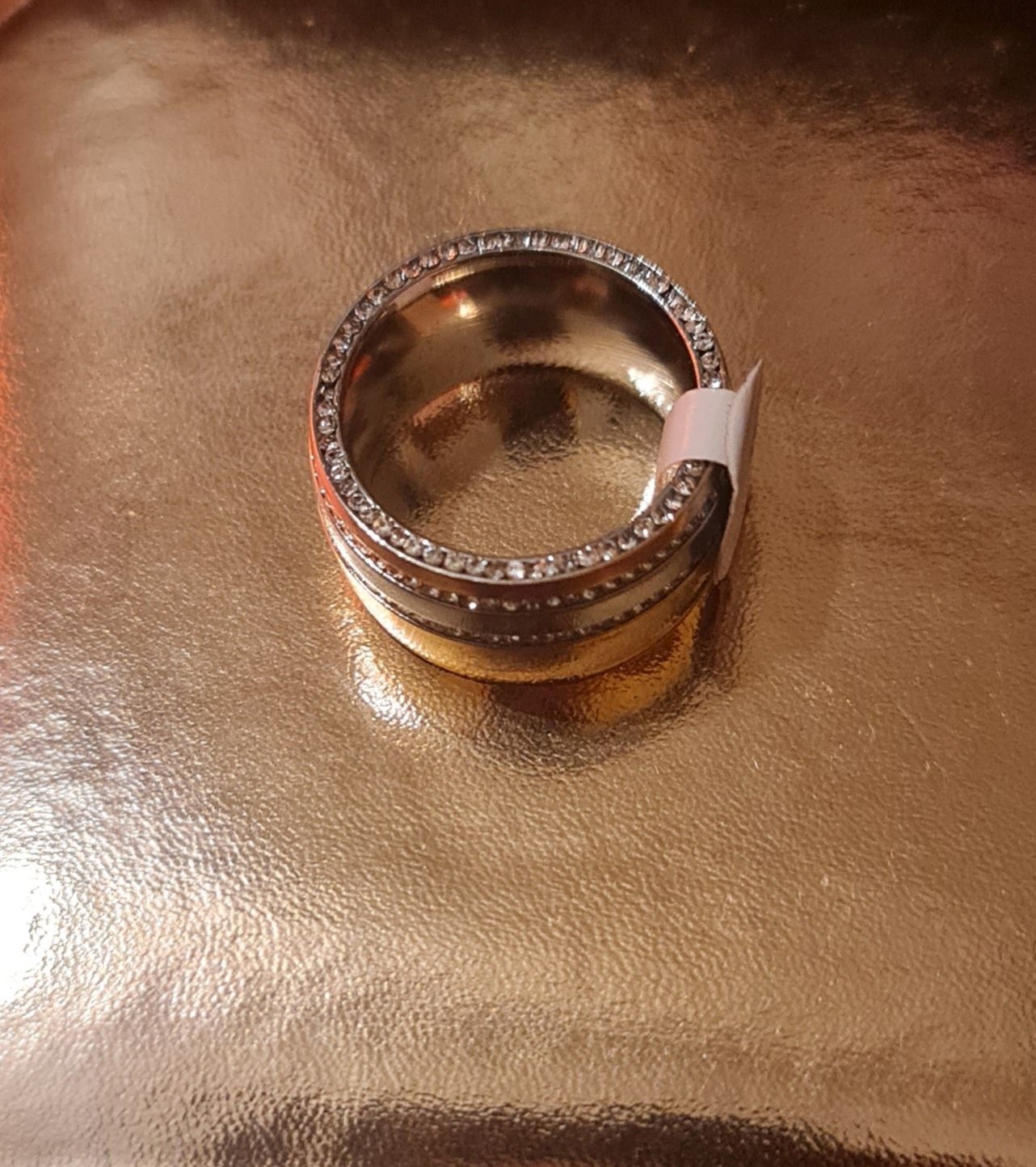 Anel aço inox NOVO!