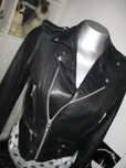 Saint Laurent Paris ramoneska skora jagnieca rozm M