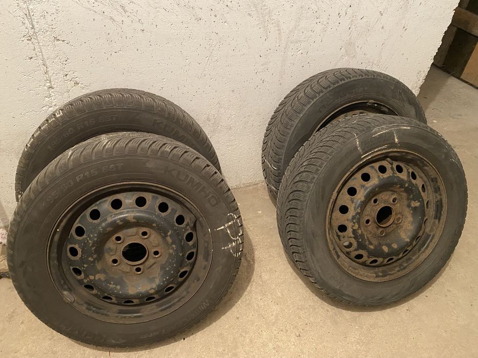 Koła z oponami zimowymi Kumho Nokian Honda Civic VII 5x114,3