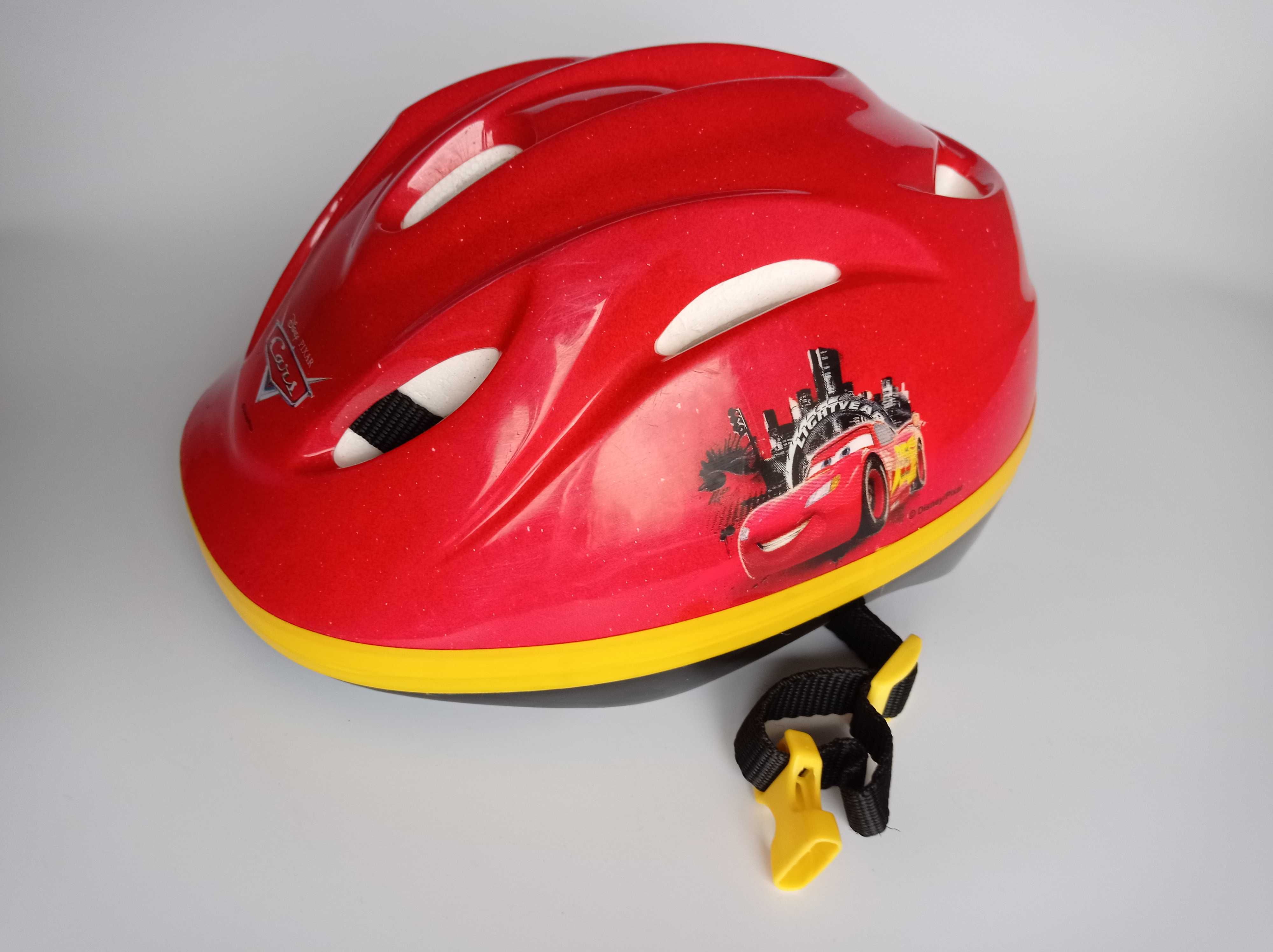 Шлем защитный детский Disney Pixar Cars - Тачки, 48-50см, велосипедный