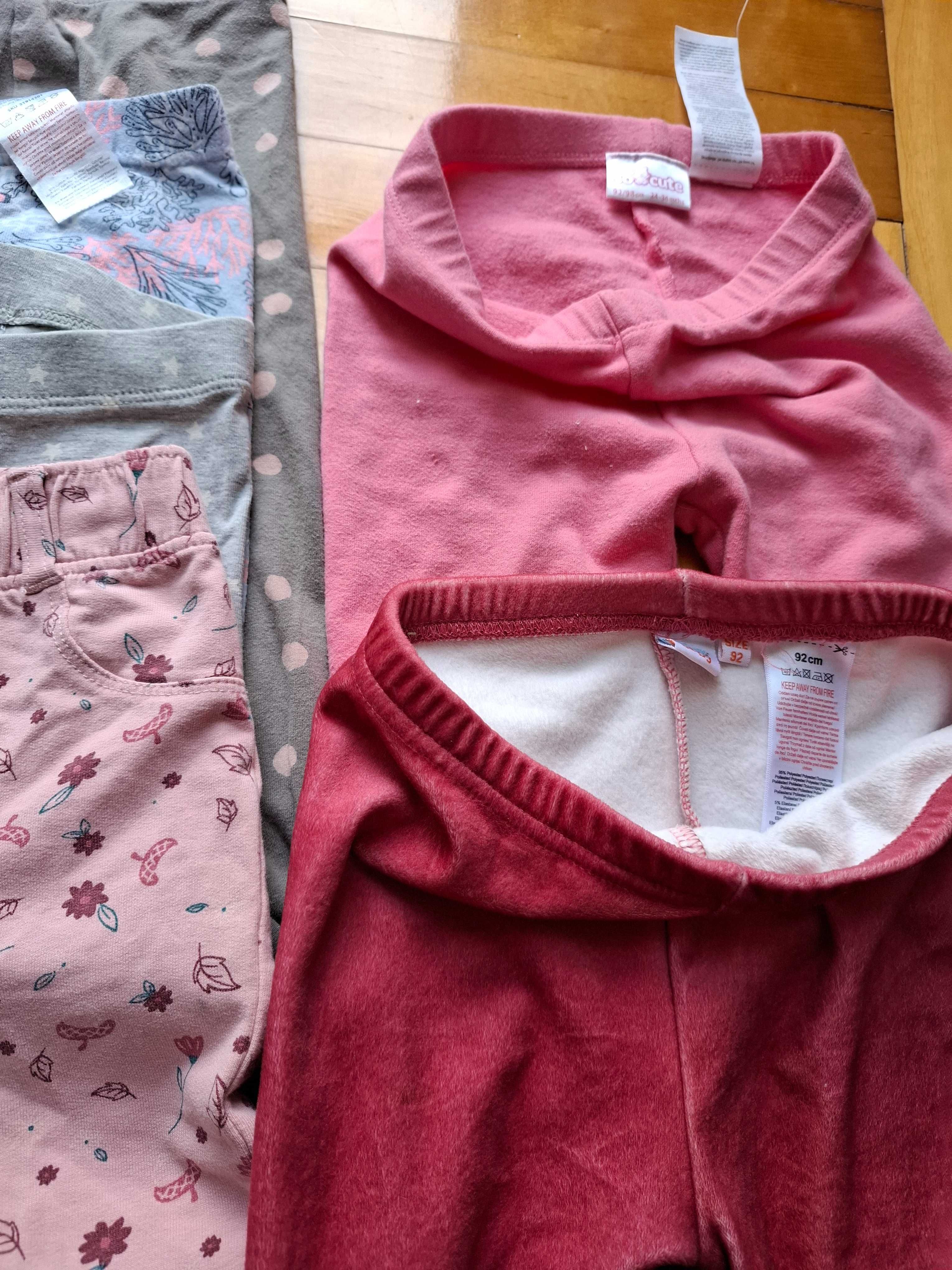 Legginsy dla dziewczynki 92