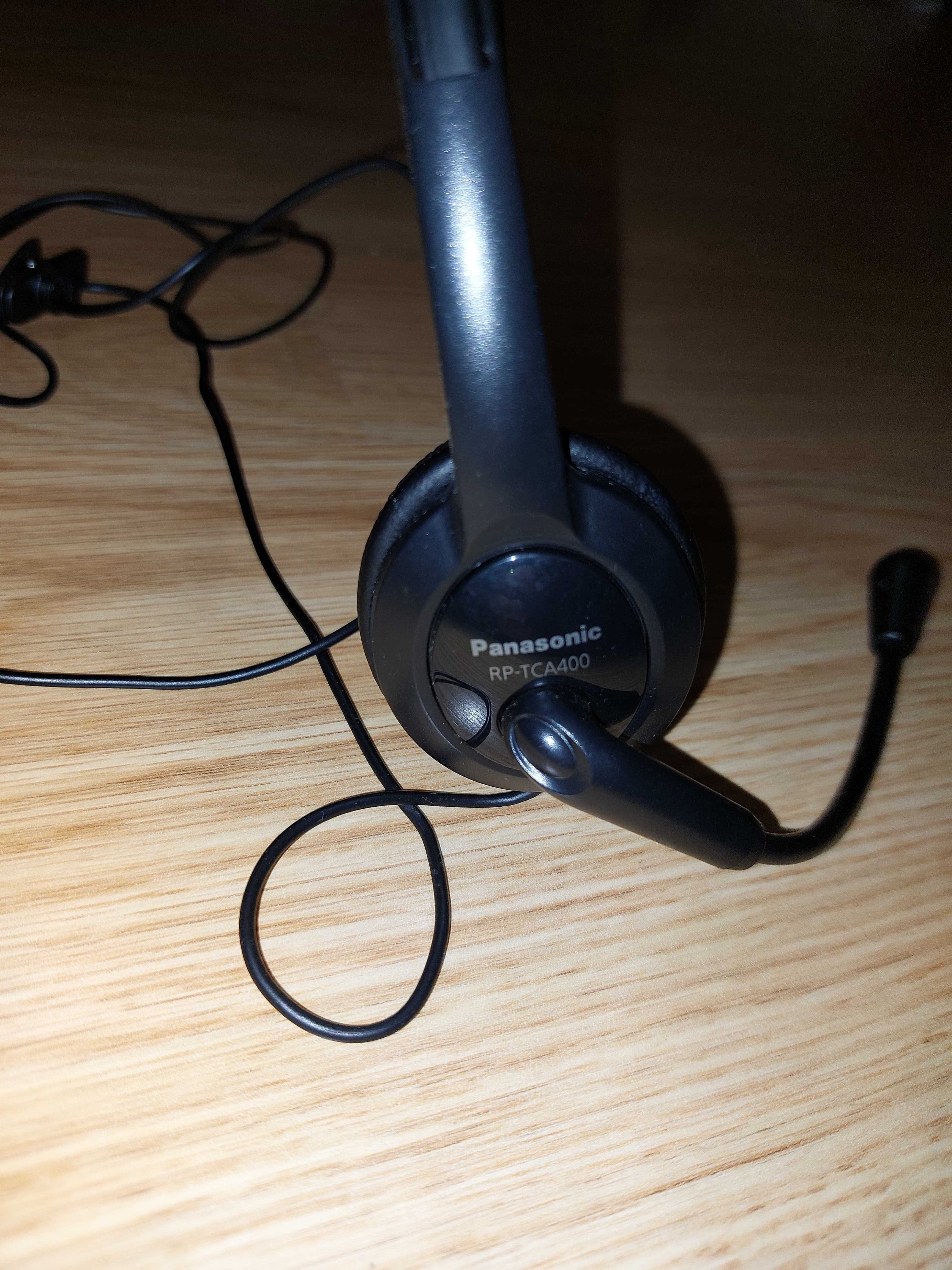 Headset Panasonic RP‑TCA400 – Como Novo