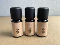 3 óleos essenciais Sândalo (10ml) - novos