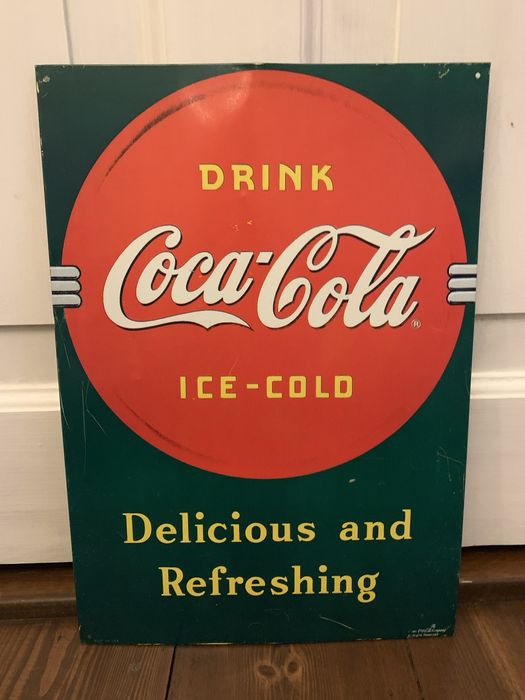 Blacha dekoracyjna tablica metalowa Coca Cola