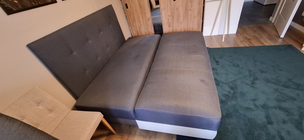 Kanapa rozkładana PRADO BB 170X200cm marki Hawex granatowa