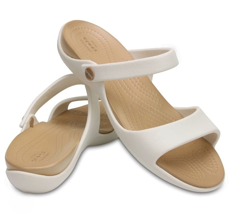 Женские, сандалии, шлепанцы "Crocs Cleo"