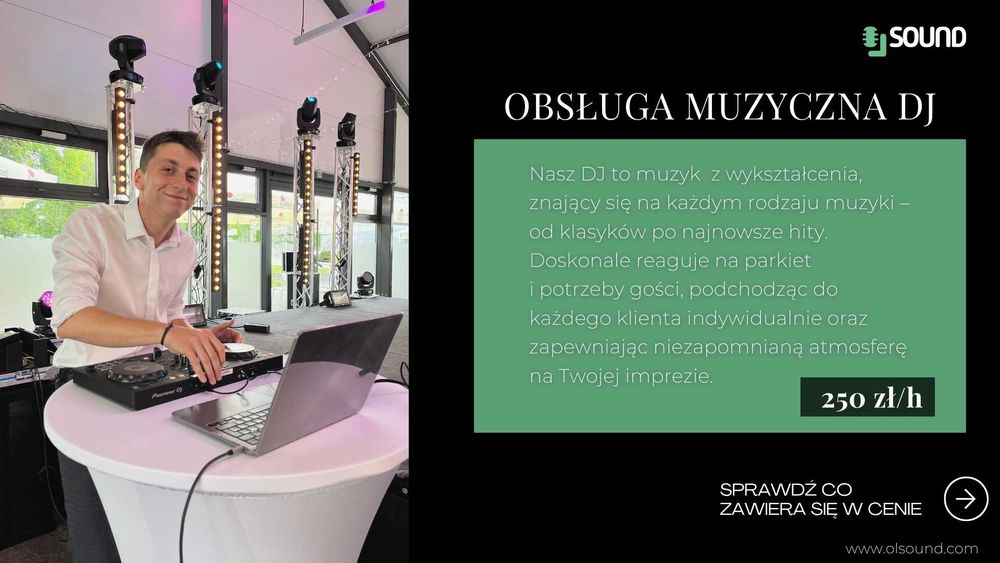 Dj na imprezę 18/40/50/60/wesele/imprezę firmową/sylwestra