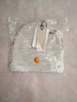 Jasnoszara Czapka Carhartt y2k Beanie One size