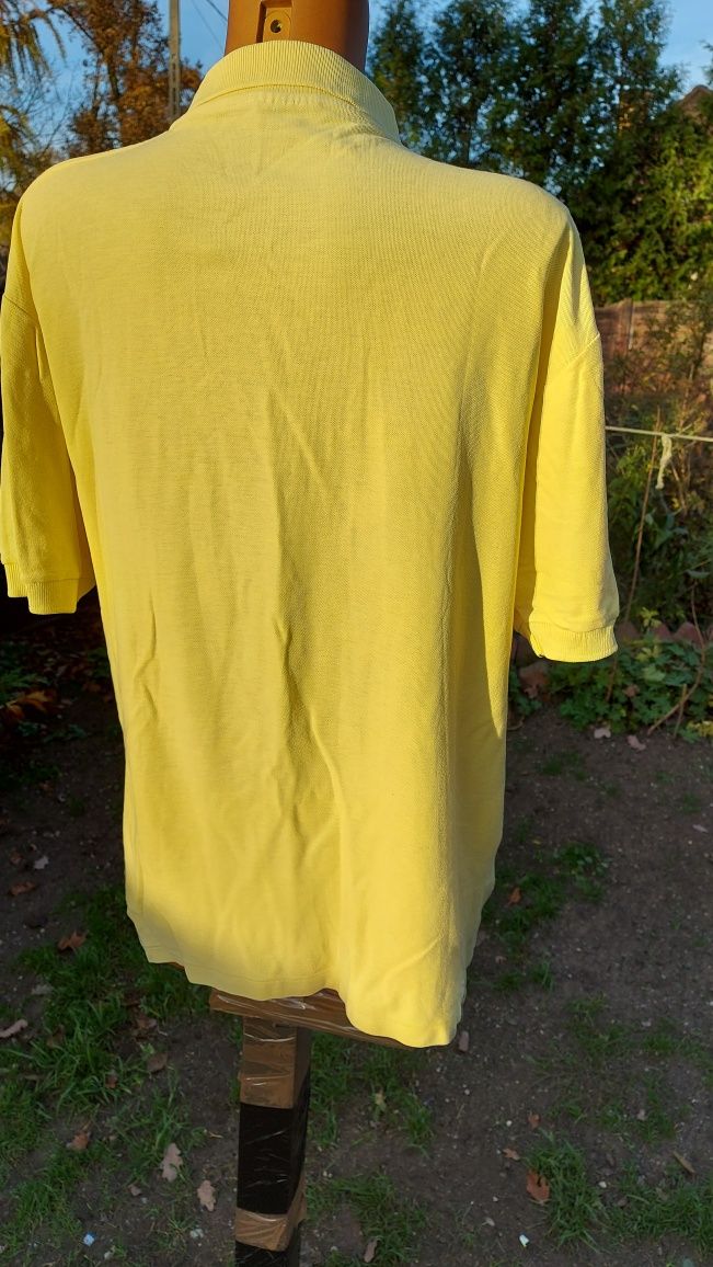 koszulka polo męska żółta rozmiar XL
