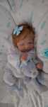 Bebe reborn realista menina com 50 cm com enxoval