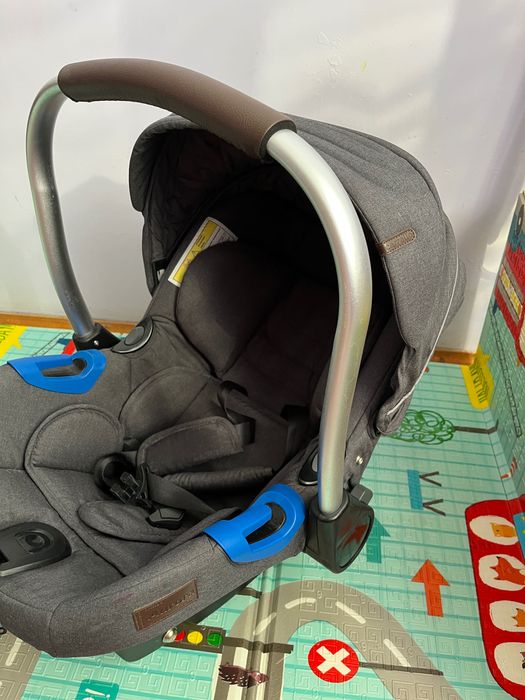 Продам дитячу авто люльку з адаптерами до коляски у дуже гарному стані