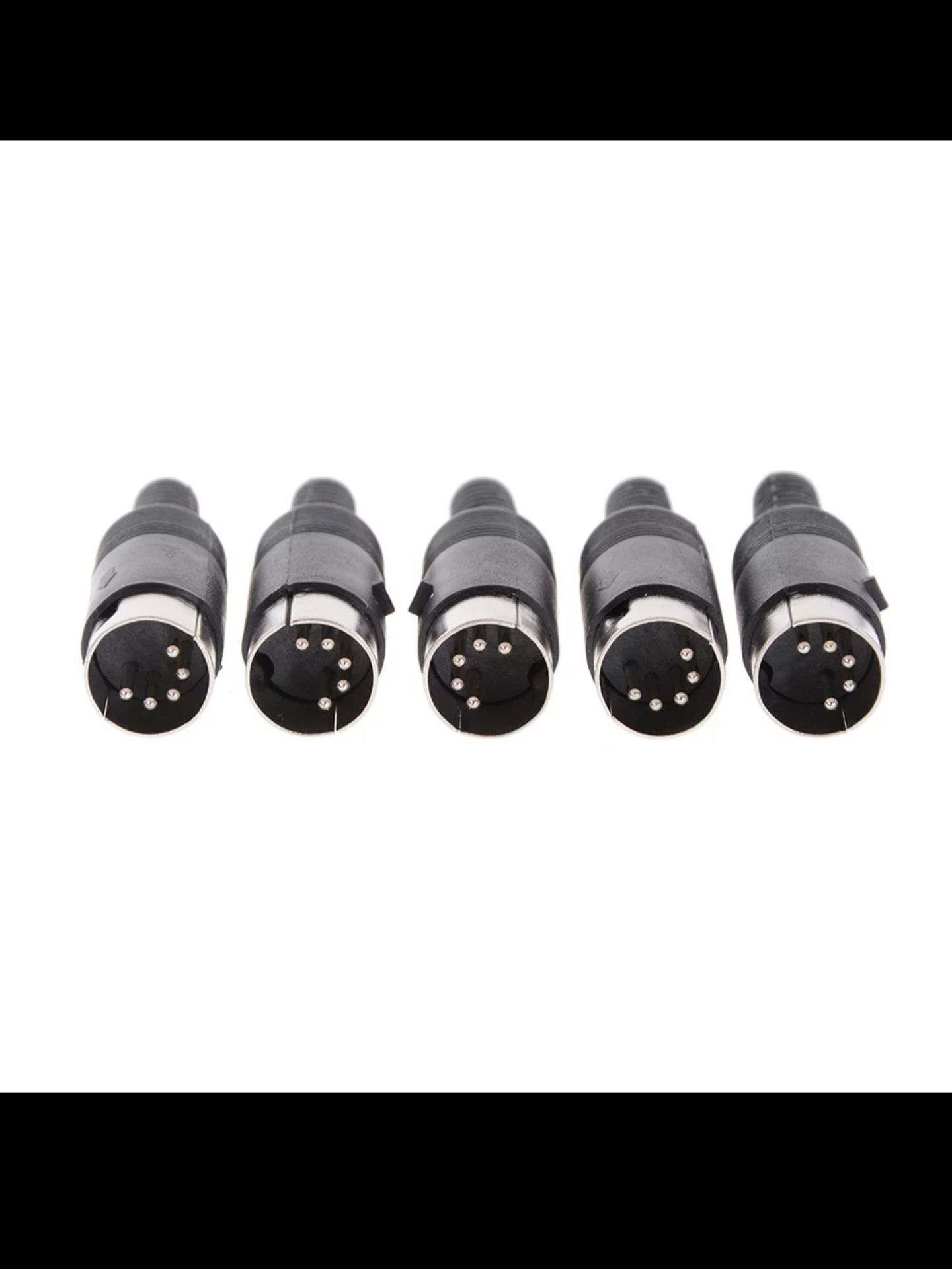 Pack 2 Conector Macho 5 pinos