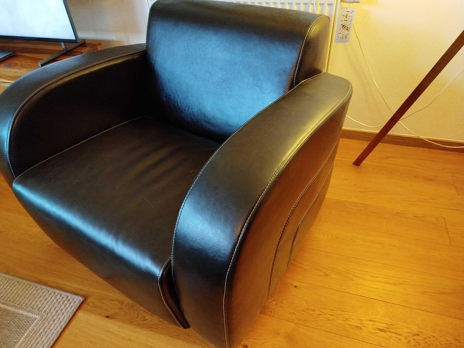 Zestaw skórzany (eko) 3+1