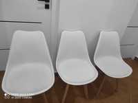 Krzesła skandynawskie 3 sztuki
