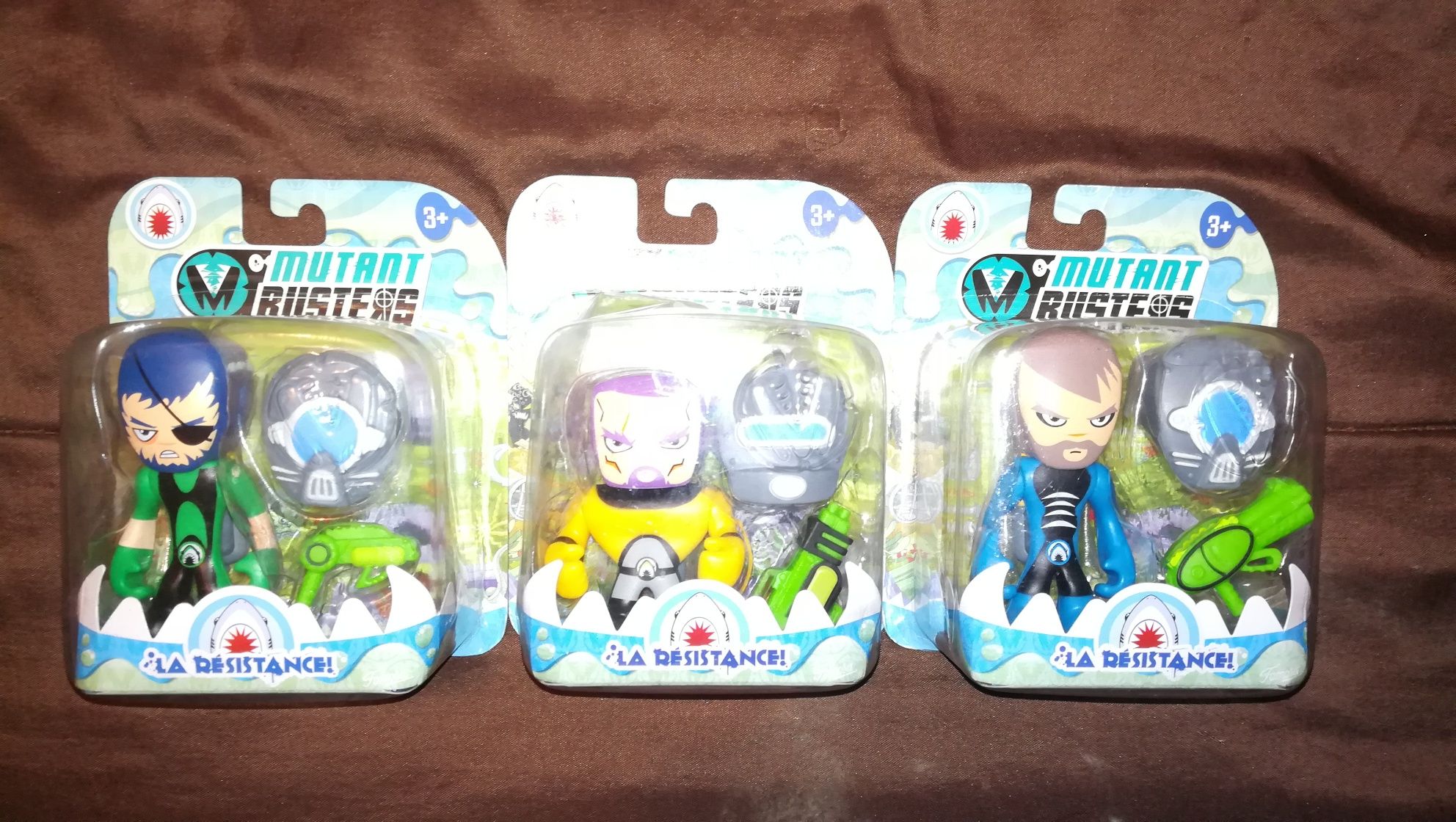 NOVAS e SELADAS - Figuras / Packs Mutant Busters