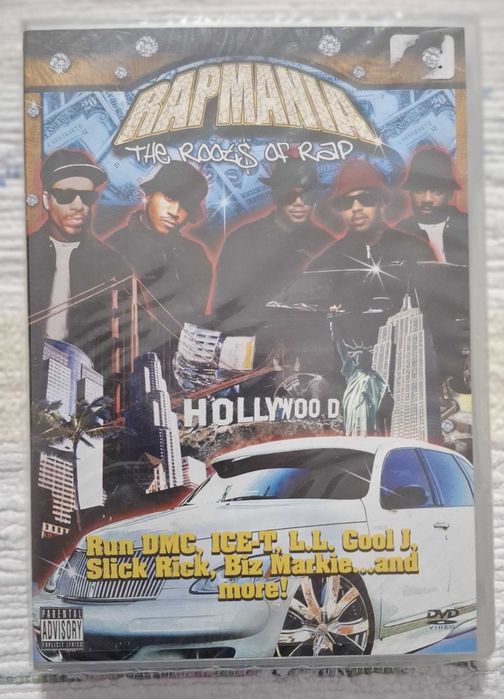 (Lote 21) DVD musical Rapmania - novo e selado