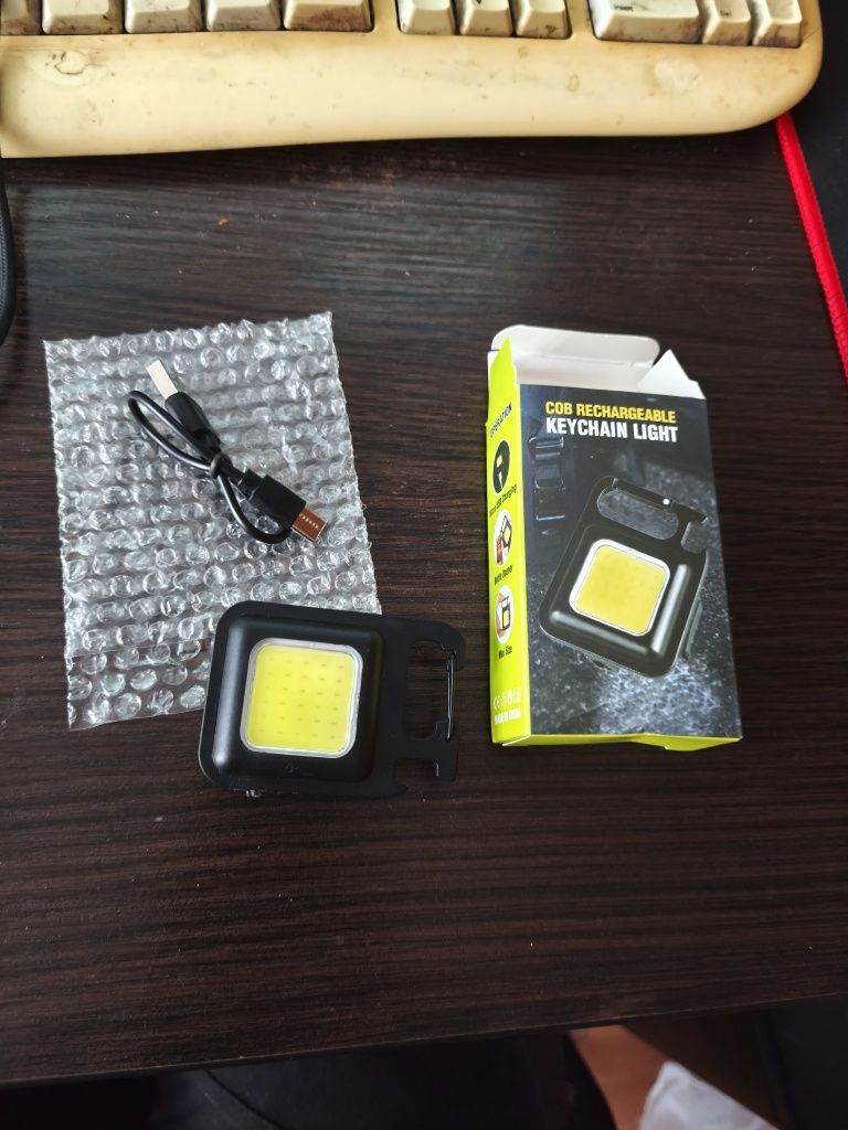 Фонарик брелок ліхтар led