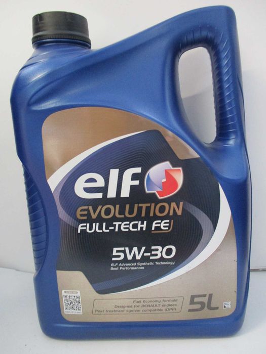 Elf Evolution Full Tech FE 5W30 5L ACEA: C4, C3 Renault RN 0720