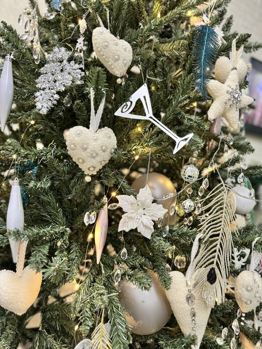 Ялинка , елка .гірлянди