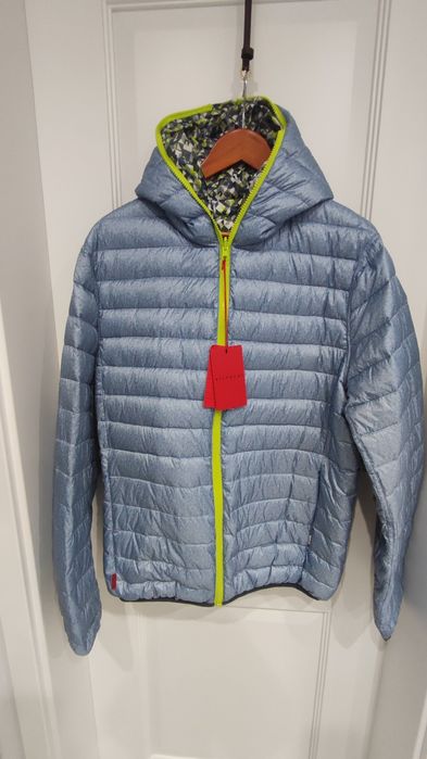 Kurtka dwustronna Vistula puchowa wiosna jesien nowa