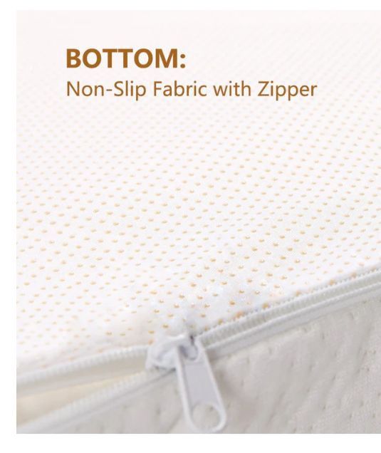 Sobrecolchão MemoryFoam Solteiro Viscoelástico CertiPUR (Novo/Nunca Us