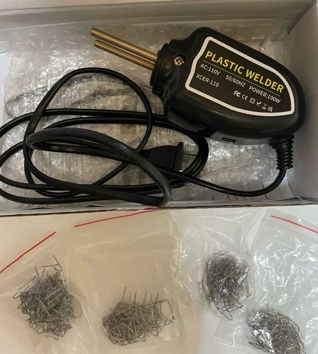 Maquina soldar plasticos a grampos