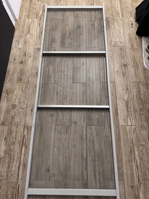 Porządny metalowy stelaż łóżko 196x69x4,5 cm, rete, retina