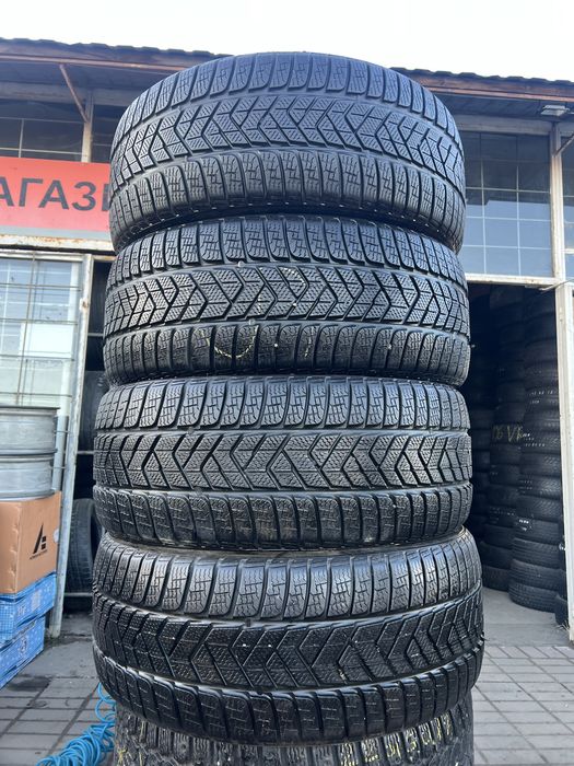 Шин. 245/35/21 Pirelli; 7mm‼️; комплект зимові; резина складR21