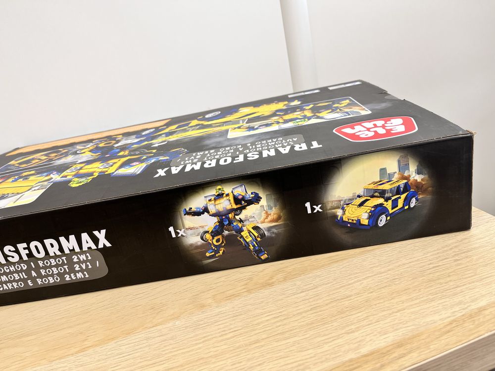 Klocki Elefun - Transformax 2w1 transformers samochód i robot 1238 el