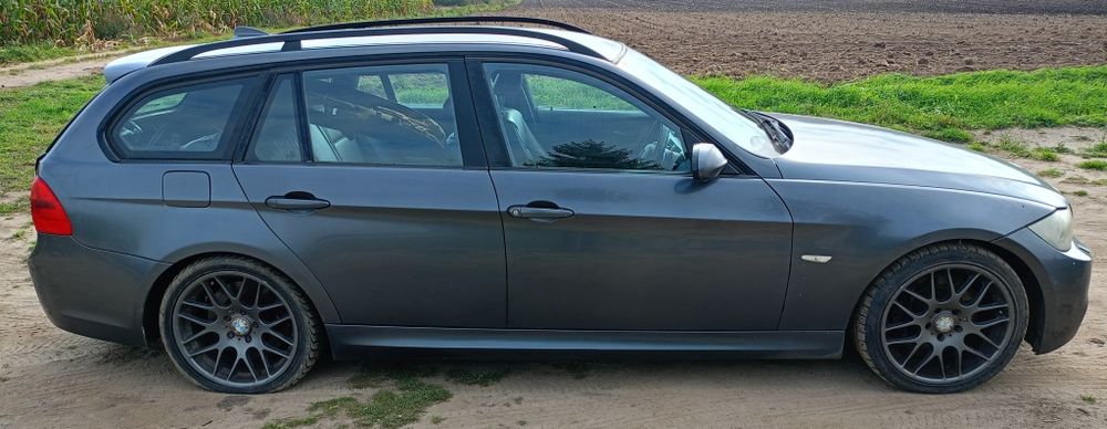 BMW e91 335d m57 a22 m pakiet skóra części