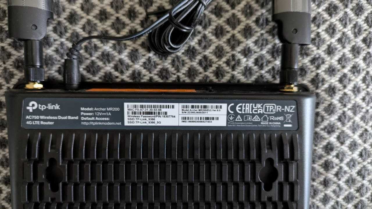 Router TP-Link Archer MR200 AC750