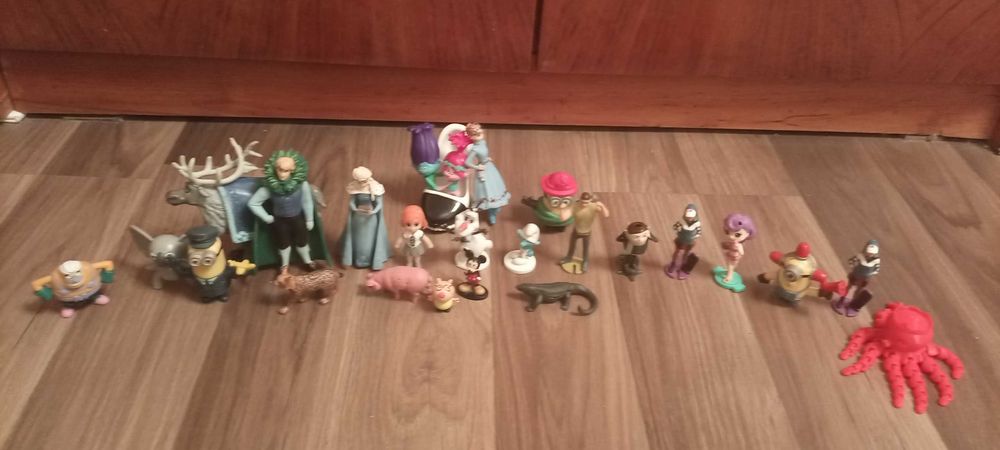 Lalki, figurki zestaw