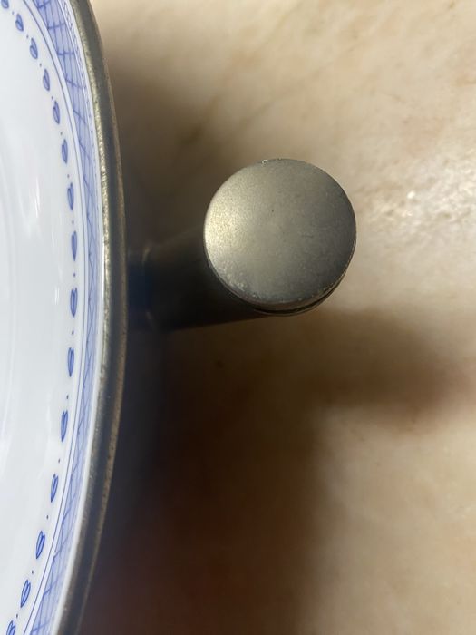 Prato para manter comida quente em banho Maria