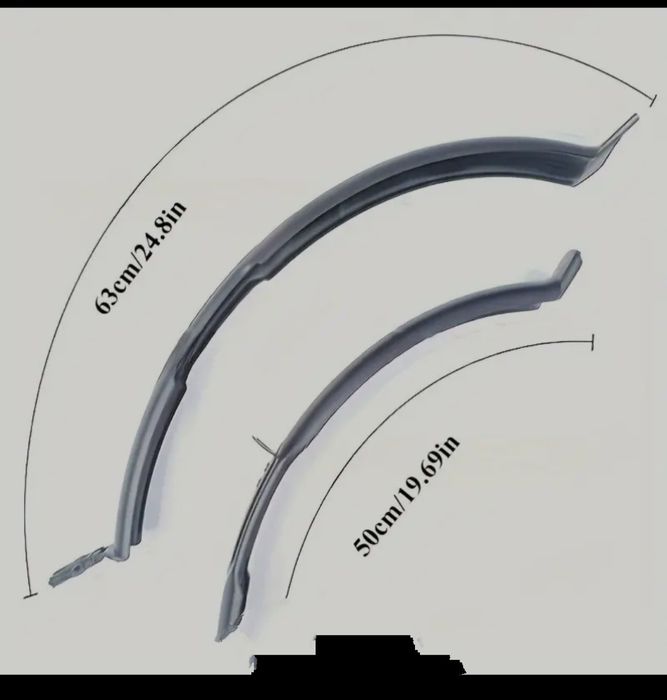 Błotniki rowerowe 24 cali
