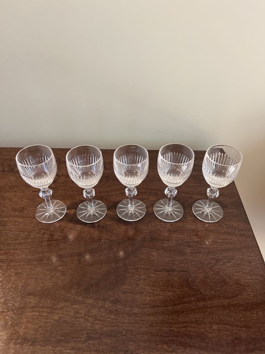 Kieliszki do trunku, eleganckie krosno polskie x5 - cudowne!
