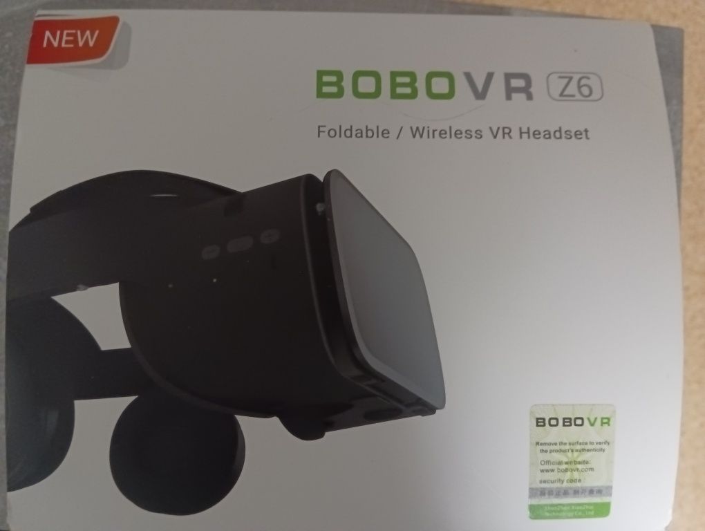 BoBo VR z6 окуляри віртуальної реальності