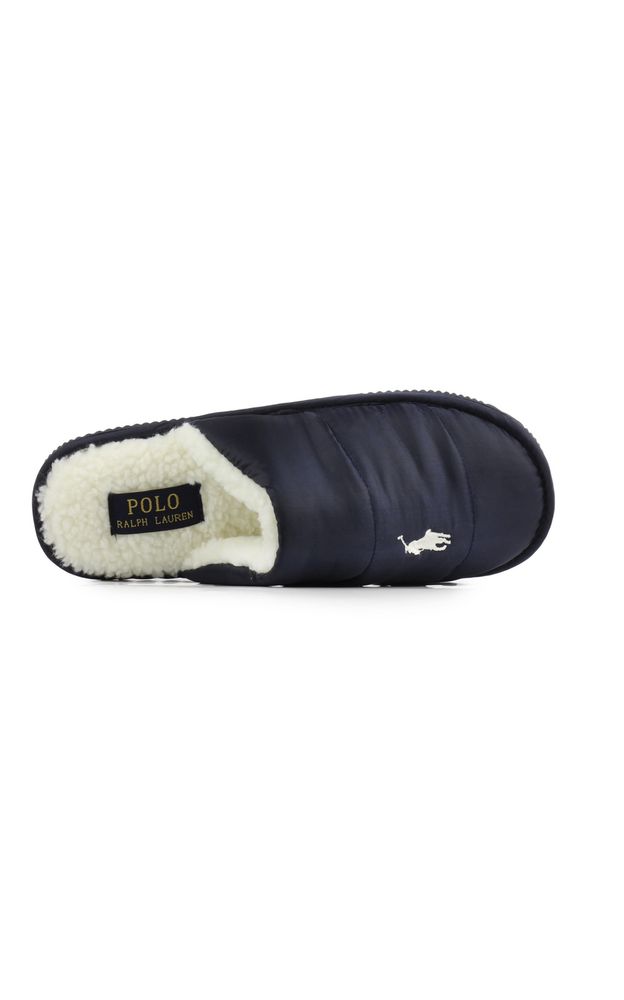 Granatowe kapcie Ralph Lauren 38