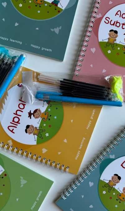 Крутий дитячий набір зошитів для правопису Magic copybook