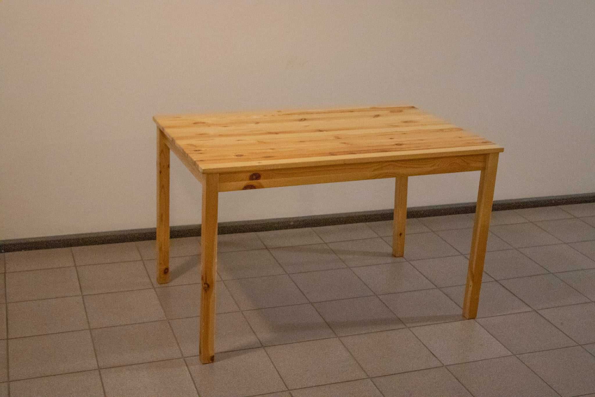 Stół z litego drewna sosnowego 75x118x74