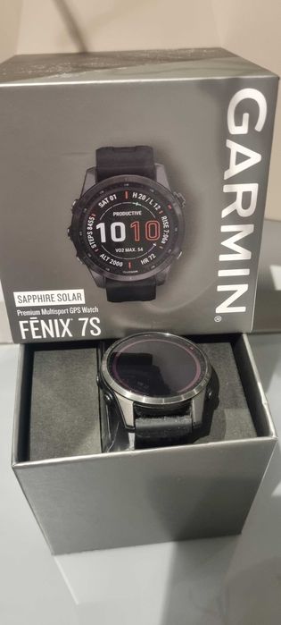 Garmin fenix 7S solar sapphire