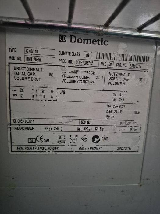 Lodówka Dometic RM 7655L