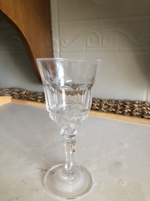 Copos de vidro elegantes