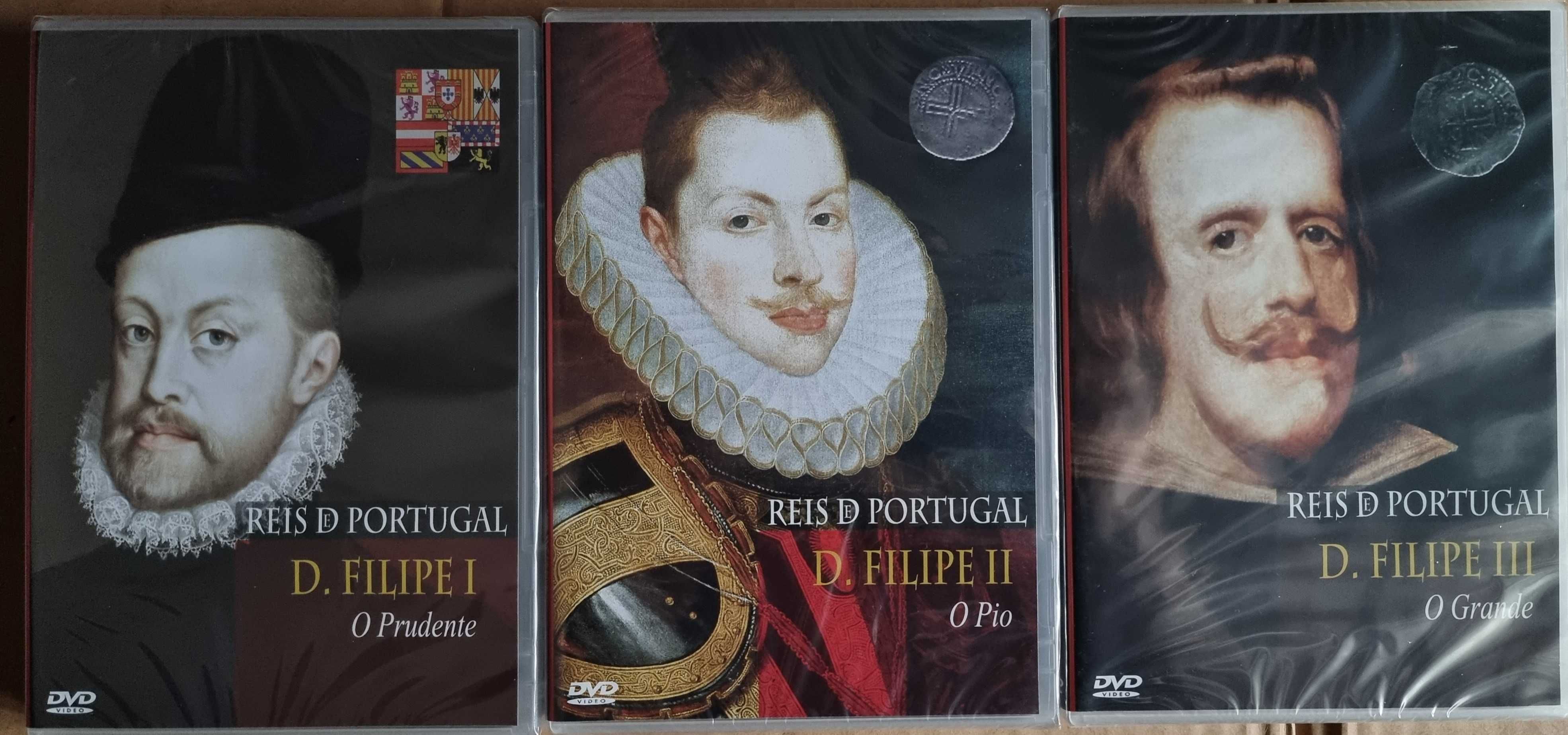 Série documental Reis de Portugal ( História de Portugal ) (36 DVDs)