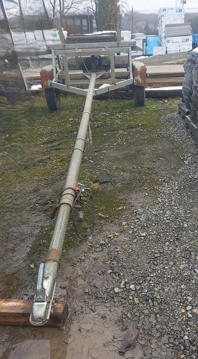 Przyczepa dłużyca do stali , drutu