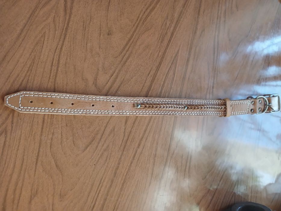 Ошейник шкіряний для собак