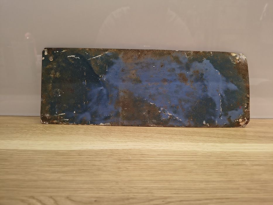 Stara tablica z Prl Palenie Zabronione